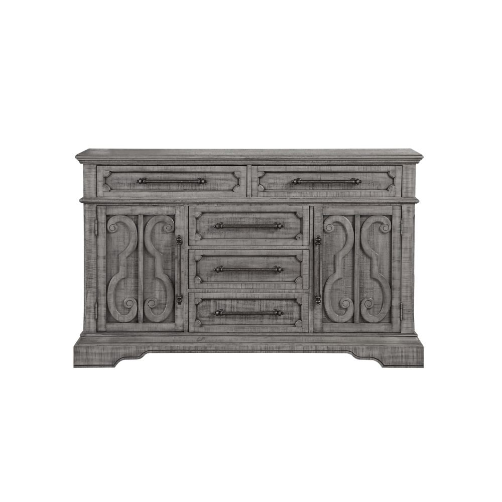 Artesia Dresser 27105 Salvaged Natural Finish | Acme - 27105 - Home Elegance USA - 2