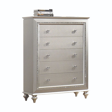 Acme - Kaitlyn Chest 27236 Champagne Finish