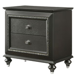 Acme - Kaitlyn Nightstand 27283 Metallic Gray Finish