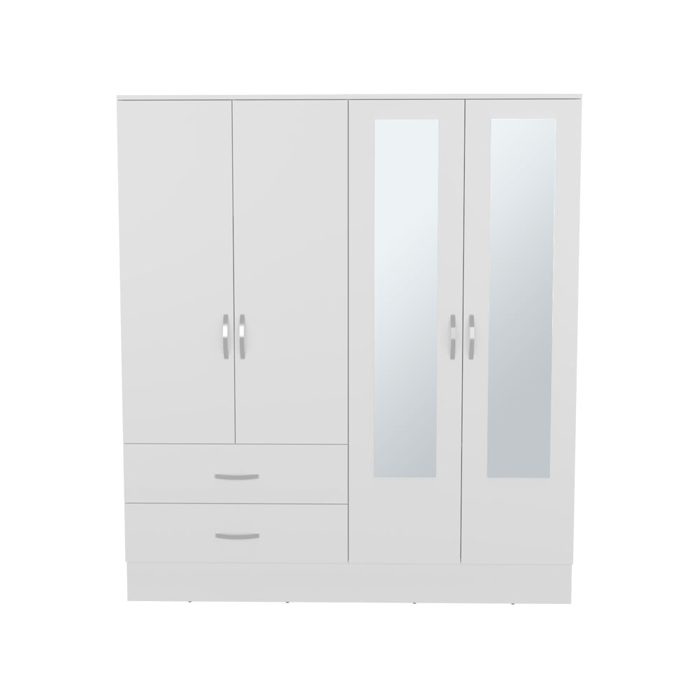 Armoire Ron, Bedroom, White - sold by Home Elegance USA