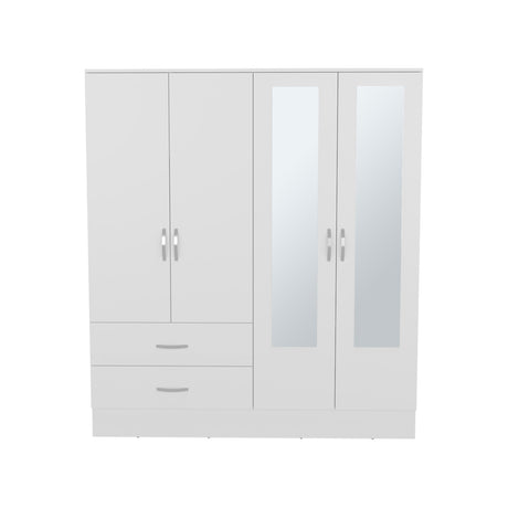 Armoire Ron, Bedroom, White - sold by Home Elegance USA