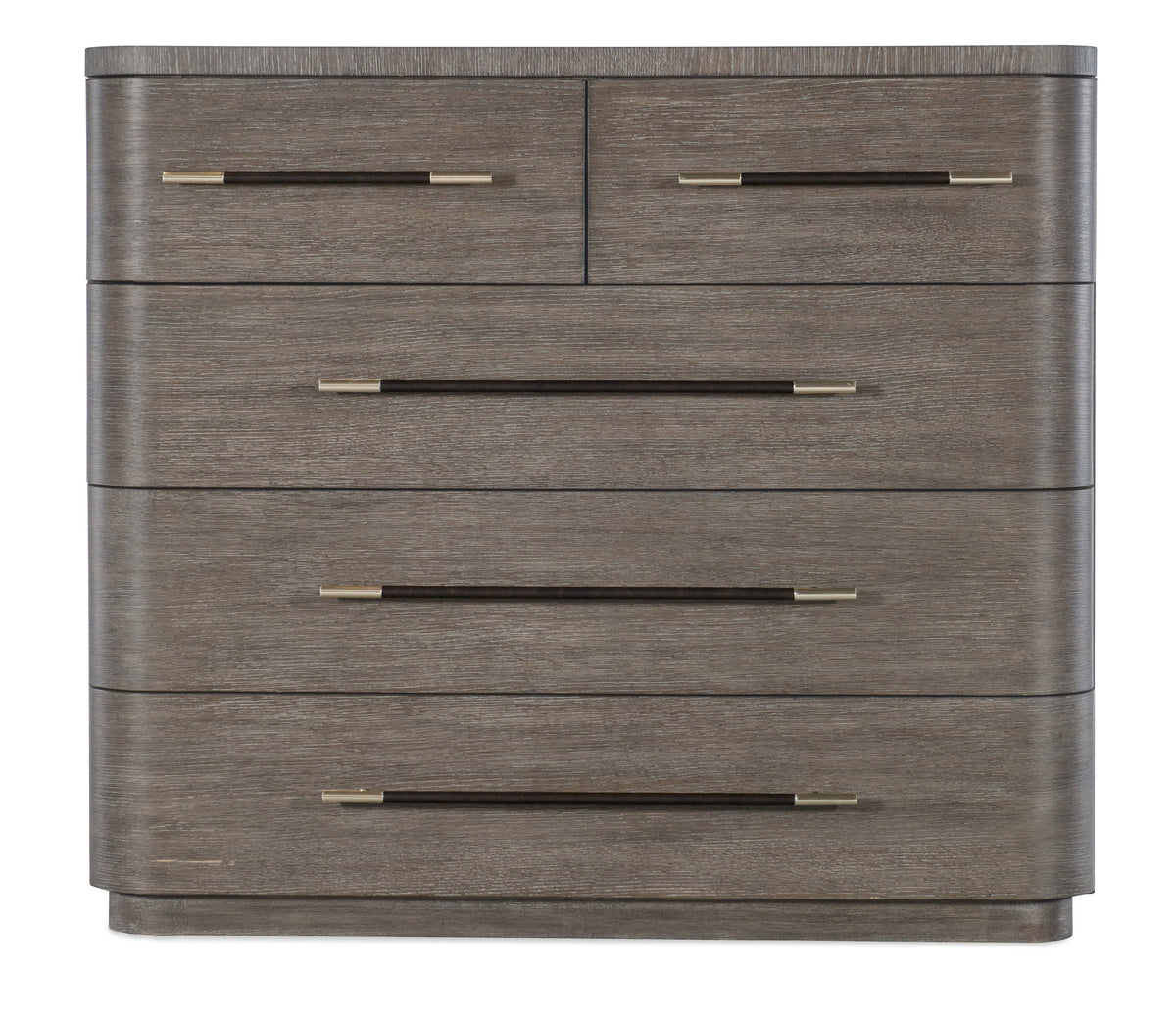 Modern Mood Bachelors Chest - Dark Brown / Dark Gray by Hooker Furniture - View 3
