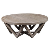 Kendry Reclaimed Wood Coffee Table - Light Brown by Uttermost - View 4