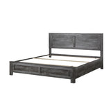 Acme - Vidalia Queen Bed 27320Q Rustic Gray Oak Finish