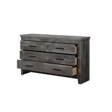 Acme - Vidalia Dresser 27325 Rustic Gray Oak Finish