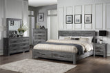 Acme - Vidalia Dresser 27325 Rustic Gray Oak Finish