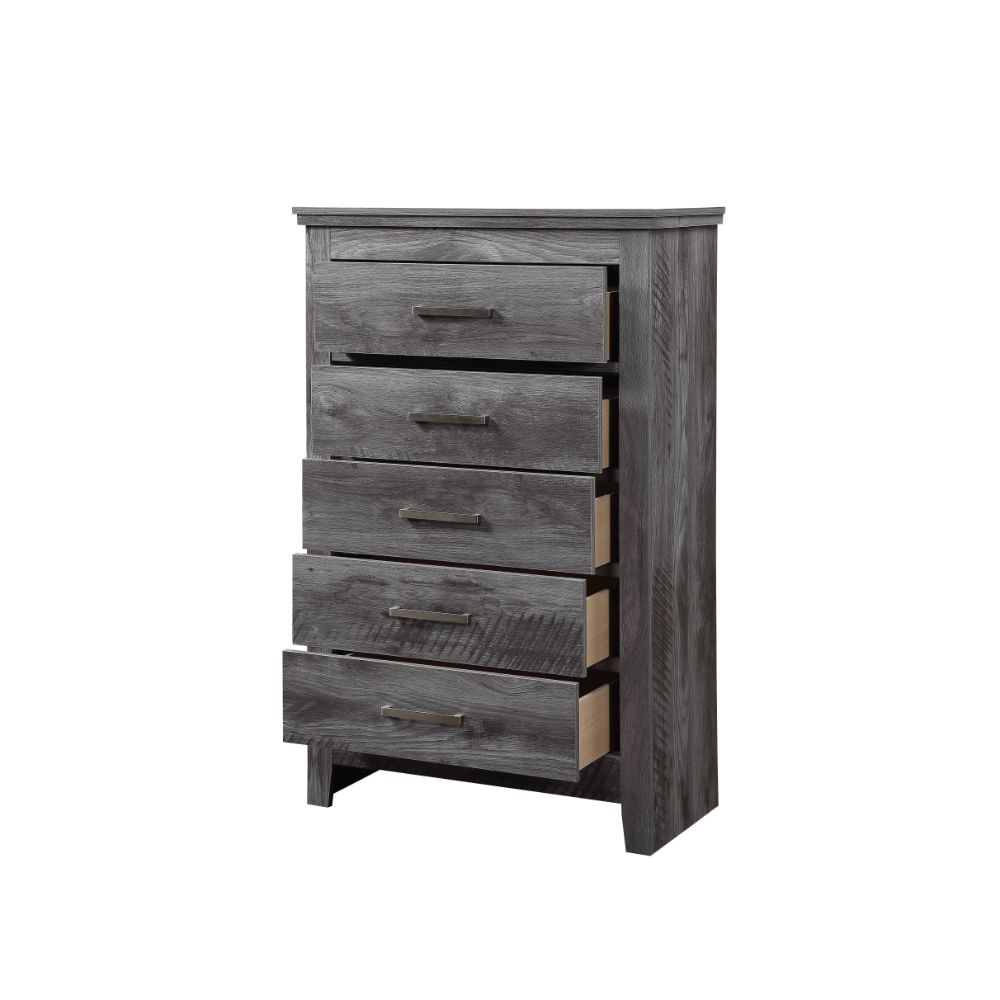 Acme - Vidalia Chest 27326 Rustic Gray Oak Finish