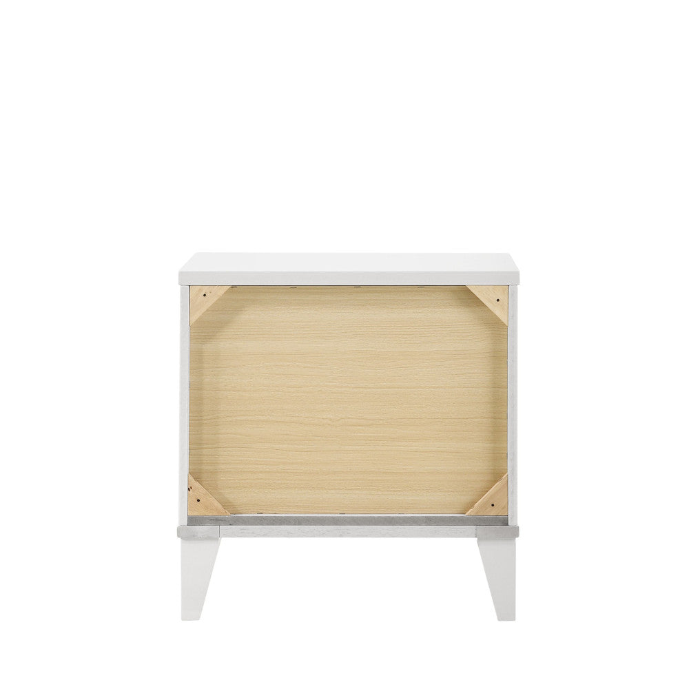 Acme - Chelsie Nightstand 27393 White Finish