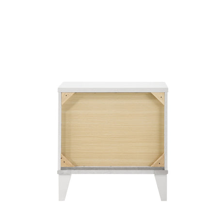 Acme - Chelsie Nightstand 27393 White Finish