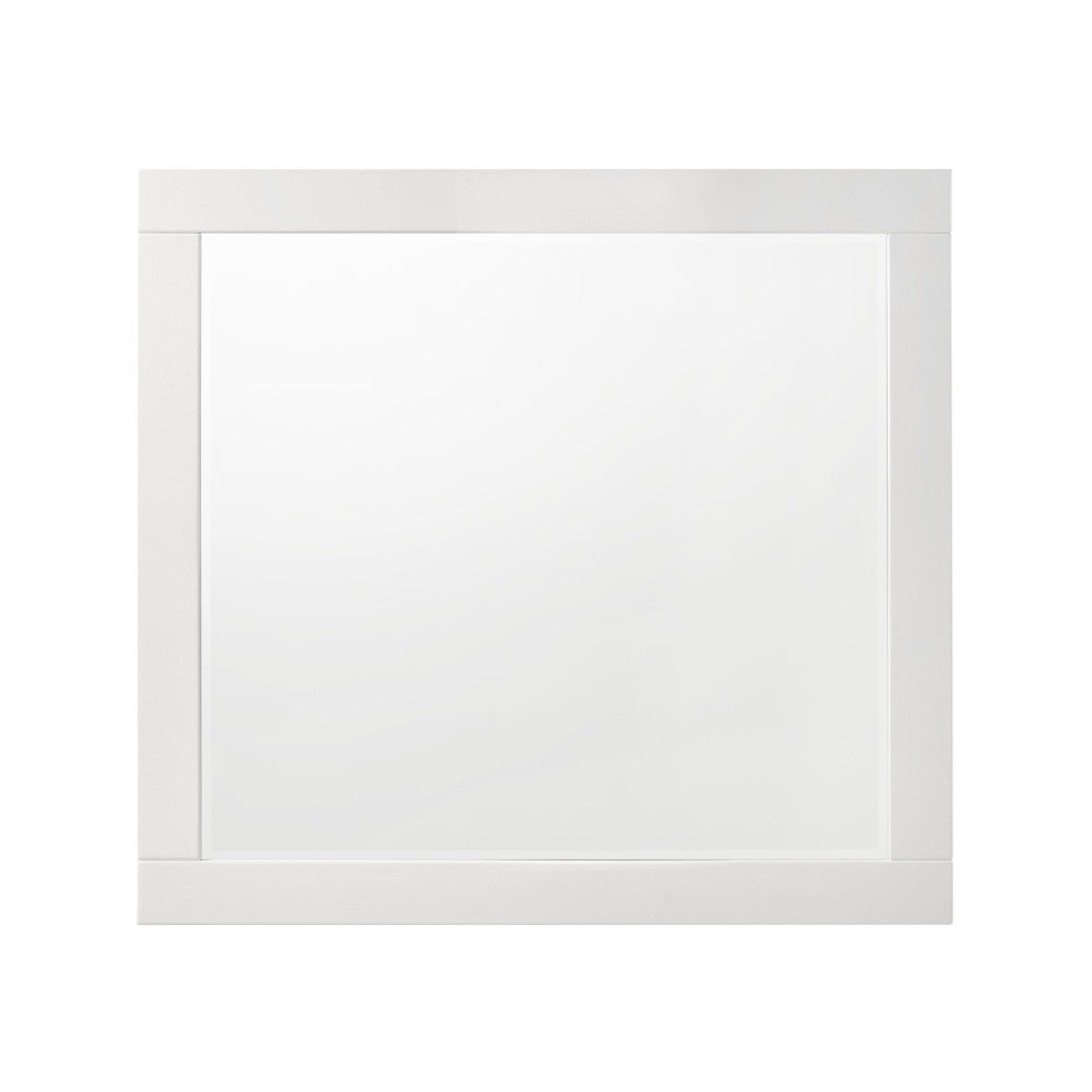 Acme - Chelsie Mirror 27394 White Finish