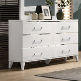 Acme - Chelsie Dresser 27395 White Finish