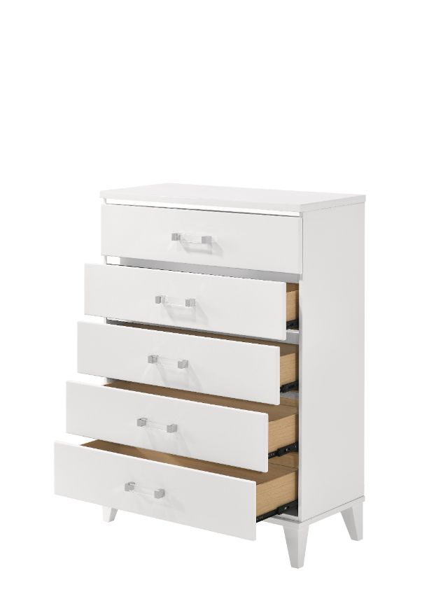 Acme - Chelsie Chest 27396 White Finish