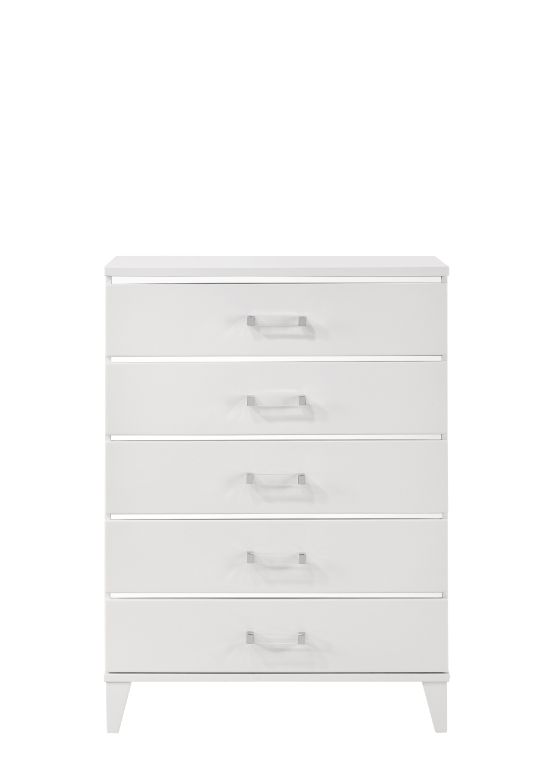 Acme - Chelsie Chest 27396 White Finish