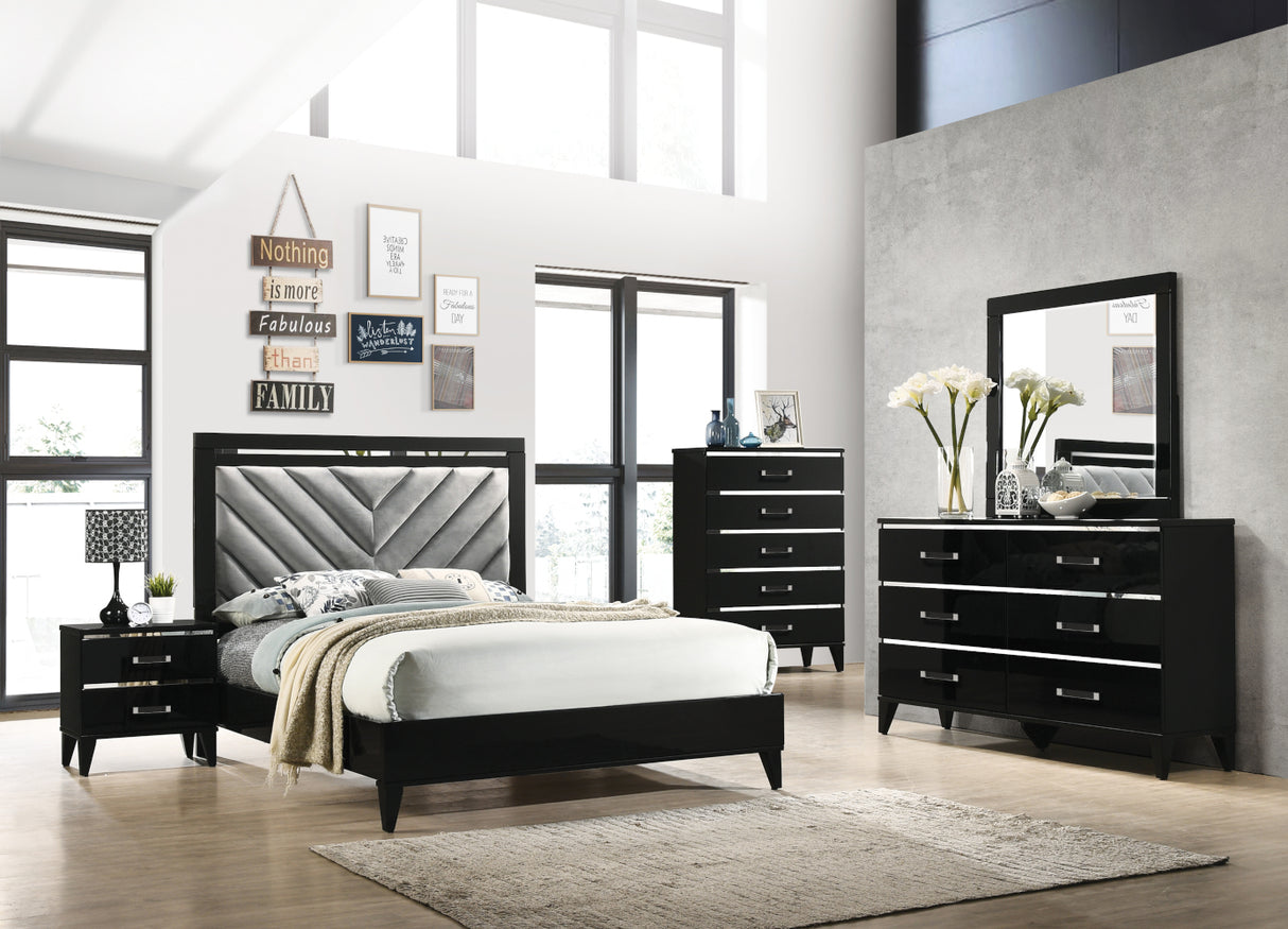 Acme - Chelsie Dresser 27415 Black Finish