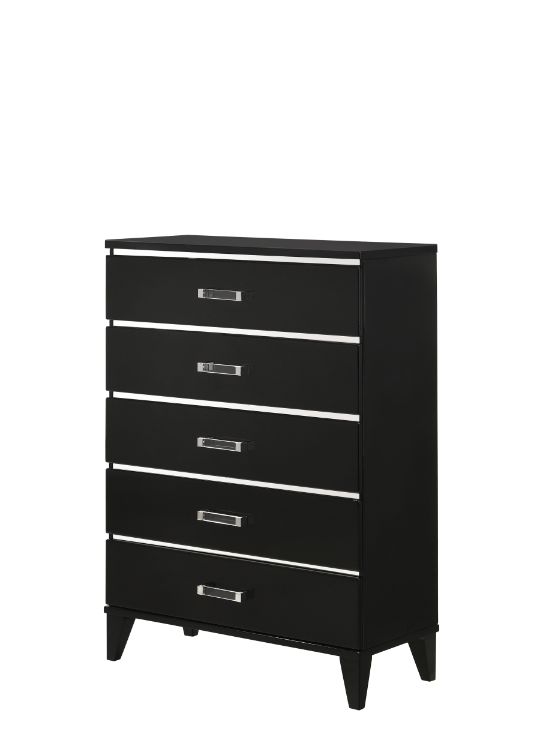 Acme - Chelsie Chest 27416 Black Finish