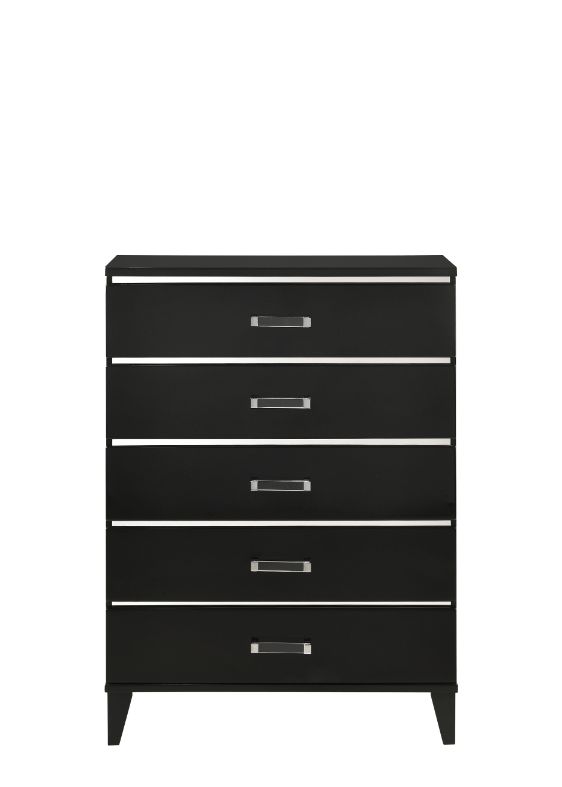 Acme - Chelsie Chest 27416 Black Finish