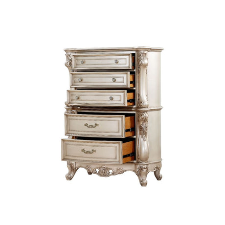 Acme - Gorsedd Chest 27446 Golden Ivory Finish