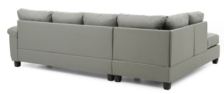 Gallant G912B-SC Sectional , GRAY - sold by Home Elegance USA