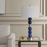 Bellore Glaze Table Lamp - Blue by Uttermost - View 3