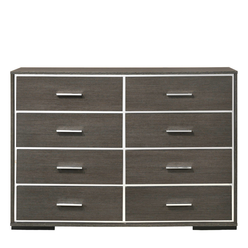 Acme - Escher Dresser 27655 Gray Oak Finish