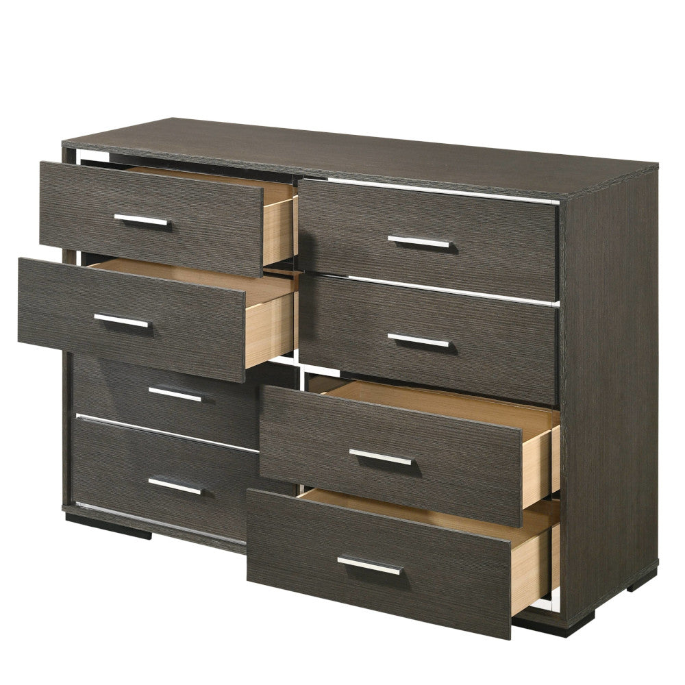 Acme - Escher Dresser 27655 Gray Oak Finish