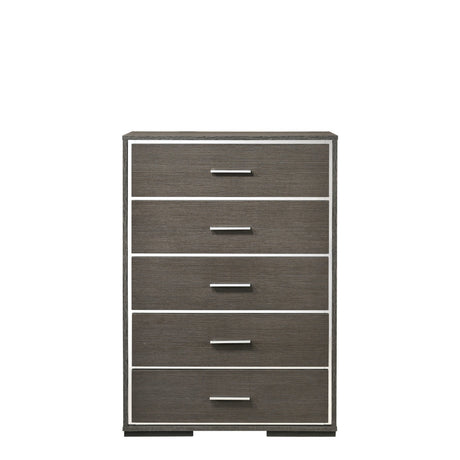 Acme - Escher Chest 27656 Gray Oak Finish