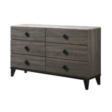 Avantika Dresser 27675 Faux Marble Top & Rustic Gray Oak Finish | Acme - 27675 - Home Elegance USA - 2