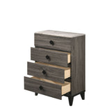 Avantika Chest 27676 Faux Marble Top & Rustic Gray Oak Finish | Acme - 27676 - Home Elegance USA - 3