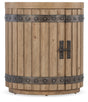 Vineyard Row Wine Barrel End Table - Light Brown by Hooker Furniture - View 1