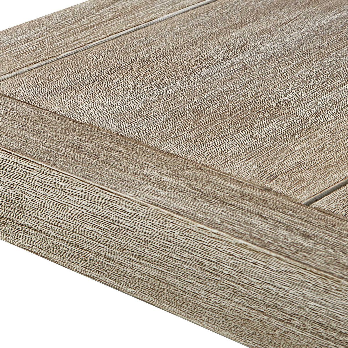Kirkham Wooden Outdoor Dining Table Woodtone - Light Brown by Uttermost - View 10
