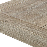 Kirkham Wooden Outdoor Dining Table Woodtone - Light Brown by Uttermost - View 10