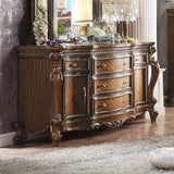 Acme - Picardy Dresser 27845 Honey Oak Finish