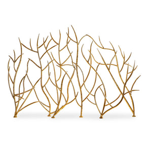 Gold Branches Decorative Fireplace Screen by Uttermost - View 1
