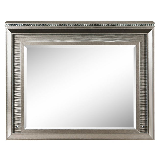 Acme - Sadie Mirror W/Led 27944 Dark Champagne Finish