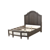 Acme - Peregrine Queen Bed W/Storage 27990Q Walnut Finish