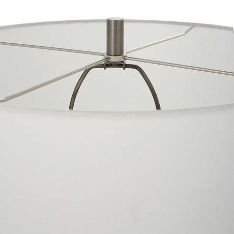 Keiron Industrial Table Lamp - Dark Gray by Uttermost - View 6