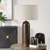 Trexler Table Lamp - Dark Brown by Uttermost - View 3