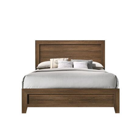 Acme - Miquell Queen Bed 28050Q Oak Finish