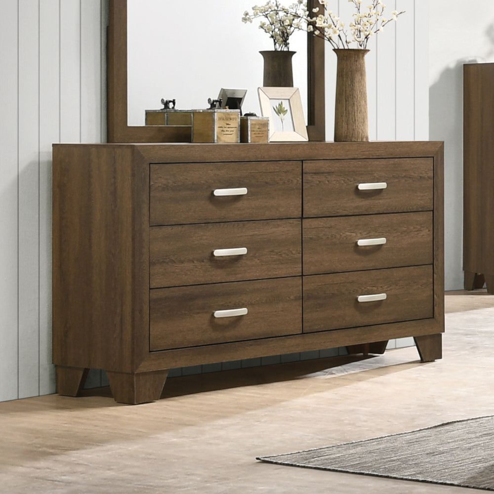 Acme - Miquell Dresser 28055 Oak Finish