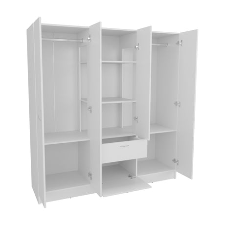 Maya Armoire, Bedroom, White - sold by Home Elegance USA