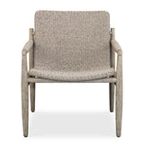 Sumba Wicker Outdoor Lounge Chair - Gray by Uttermost - View 1