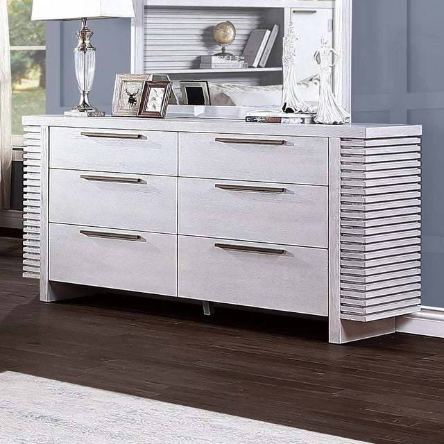 Aromas Dresser 28125 White Oak Finish | Acme - 28125 - Home Elegance USA - 1