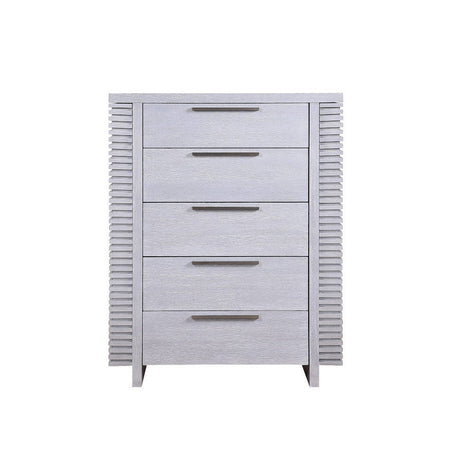 Aromas Chest W/Side Storage 28127 White Oak Finish | Acme - 28127 - Home Elegance USA - 6