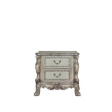 Acme - Dresden Nightstand 28173 Vintage Bone White Finish