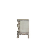 Acme - Dresden Nightstand 28173 Vintage Bone White Finish