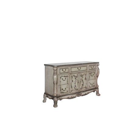 Acme - Dresden Dresser 28175 Vintage Bone White Finish