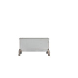 Acme - Dresden Vanity Desk 28193 Vintage Bone White Finish