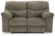 Ashley Putty Alphons Reclining Loveseat | Home Elegance USA