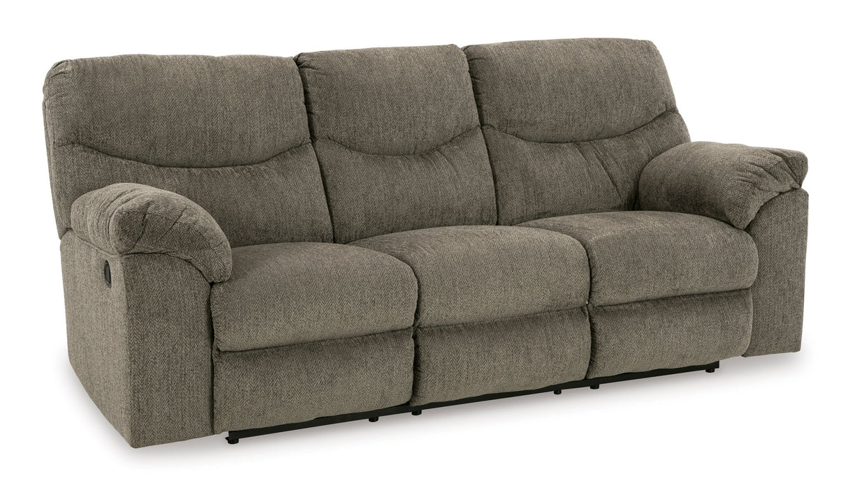 Ashley Putty Alphons Reclining Sofa | Home Elegance USA