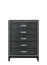 Acme - Haiden Chest 28436 Weathered Black Finish